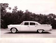 Cool Old Press Photo: 1957 Dodge Custom Royal Sedan